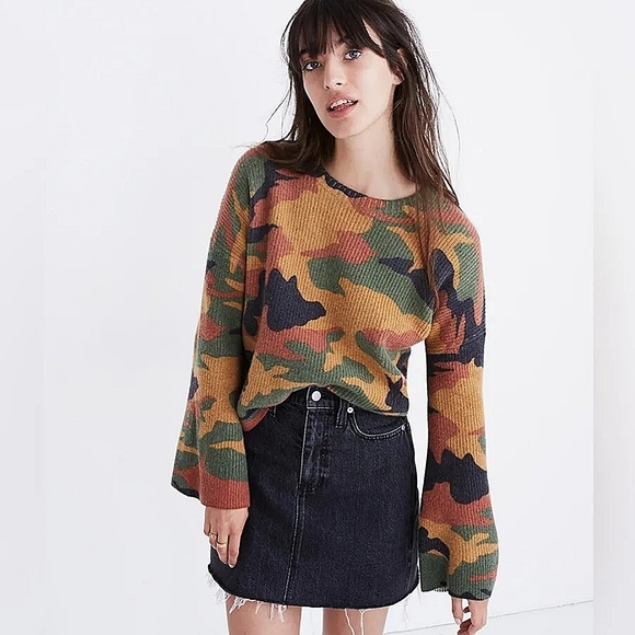 Madewell Sweaters - Madewell Cottontail camo sweater